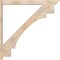 Ekena Millwork Merced Traditional Smooth Outlooker, Douglas Fir, 5 1/2"W x 48"D x 48"H OUT06X48X48MRC01SDF - alternate 3